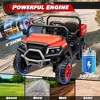 JOYRACER 24V 4WD Ride on Car w/800W Motors, 2 Seater, 2.4G Remote Control, 4 Wheeler, Pop Music, LED Light, 24 Volt Ride on Toys for Big Kids - 3 of 4