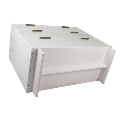 Granville Glam 41'' White Engineered Wood Horizontal Dresser