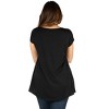 Plus Hi Lo Top - 24seven Comfort Apparel™ - 3 of 4