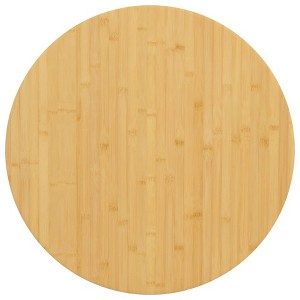 vidaXL Table Top Ø31.5"x1" Bamboo - 1 of 4