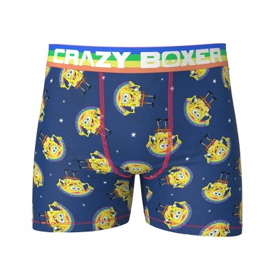 Mens SpongeBob SquarePants Imagination On Boxer Briefs Shorts