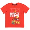 Mighty Express Nate Brock Milo 2 Pack Graphic T-Shirt Gray/Red - 2 of 4