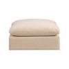 Meridian Furniture,Comfy Velvet Modular Ottoman - 3 of 4