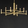 Maxim Lighting Emana 9 - Light Chandelier in  Natural Aged Brass - 3 of 4