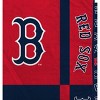 MLB Boston Red Sox Reverse Block Double Sided Ultra Cozy Blanket - 2 of 3