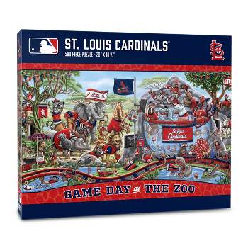 MLB St. Louis Cardinals Game Day at the Zoo Jigsaw Puzzle - 500pc