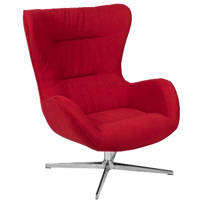 Flash Furniture Home and Office Retro Swivel Wing Accent Chair