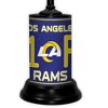 NFL 18-inch Desk/Table Lamp with Shade, #1 Fan with Team Logo, Los Angeles Rams - 2 of 3