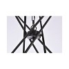 Elegant Lighting Casen 32 inch pendant in black - 4 of 4