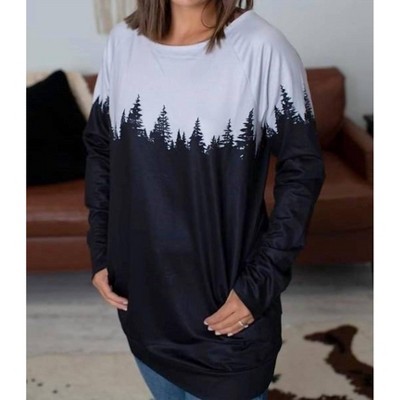 Women's Juniper Raglan Pocket Tunic - Shirley Stone