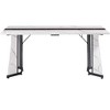 PAGED 59.8" Dining Table Rectangle Kitchen Table with Rubberwood Legs, Modern Living Room Table for 4/6 Person - 2 of 4