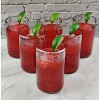 Dos Sueños Mexican Hand Blown Glassware Combo Set - Natural Pitcher and Drinking Glasses - 4 of 4