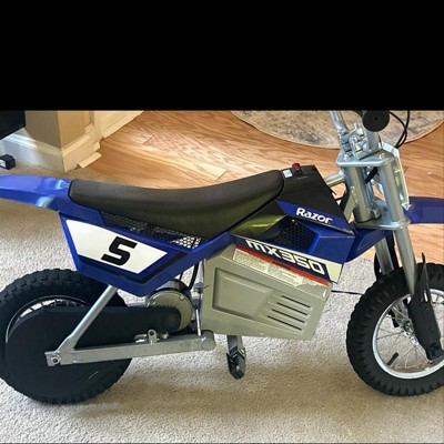 Razor 24v Mx350 Dirt Rocket Electric Powered Ride on Bike Blue Target