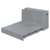 TIRAMISUBEST Full Size Murphy Bed with Charging Station and Drawer, Wood Folding Bed Frame with Honeycomb Pattern - 4 of 4