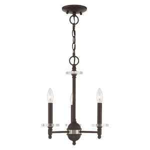 Livex Lighting Bennington 3 - Light Chandelier in  Bronze - 1 of 2