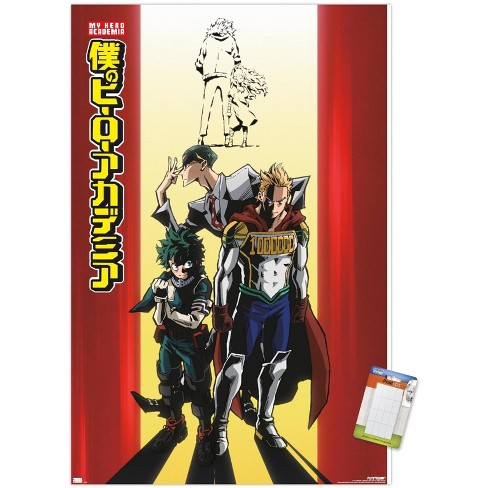 Trends International My Hero Academia: Season 4 - Overhaul Visual Unframed  Wall Poster Prints : Target