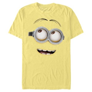 Men's Despicable Me Minions Open Smile Dave Big Face T-Shirt - 1 of 3
