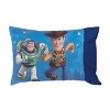 Disney Toy Story 4 - Blue, Green, Red 2 Piece Toddler Sheet Set with Fitted Crib Sheet and Pillowcase - 3 of 4