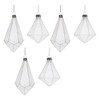 Frosted Glass Drop Ornament (Set of 6) - 2 of 3