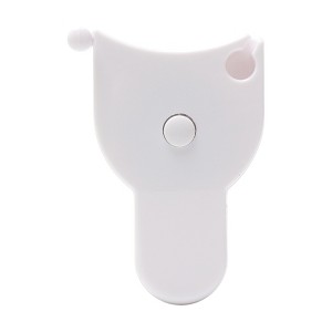 Unique Bargains Measuring Tape 1.5M Push-Button Scandinavian Style Tape Measure +/-5% Accuracy Fiberglass 2.36"x1.57"x0.39" 1 Pcs - 1 of 3