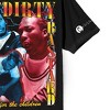 Rock The Bells Ol' Dirty Bastard Pigment Dyes Crew Neck Short Sleeve Men's Black T-shirt - 3 of 4