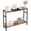 2 Tier Entryway Table, Console Tables for Entryway - 3 of 4