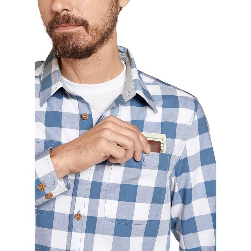 Jockey Men's Outdoors Long Sleeve Woven Button-Up Shirt, 4 of 8