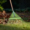4-Piece Steel-Tine Leaf Rakes with Hardwood Handles Garden Tool Set - AMES - 4 of 4