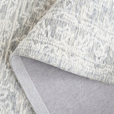 Ivory Rectangular Hand-Tufted Wool Area Rug 60" x 36"