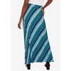 Jessica London Women's Plus Size Everyday Stretch Knit Maxi Skirt - 3 of 4