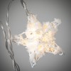 Sullivans 6 ft. White Lighted Star Garland  White Christmas Garland - 2 of 4