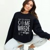 Simply Sage Market Women's Graphic Sweatshirt Snow Somewhere Else - 2 of 4