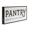 Stupell Industries Rustic Pantry Groceries Sign, 30" x 13" - 3 of 4