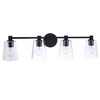 Craftmade Lighting Emilio 4 - Light Vanity in  Flat Black - 2 of 4