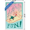 Trends International Frosty The Snowman - Happy Jolly Fun Framed Wall Poster Prints - 3 of 4