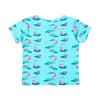 Ola! Otter Oversize Tee - Frog & Lotus-Blue - 2 of 4