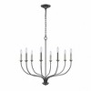 Elk Home Madeline 8 - Light Chandelier in  Dark Gray - 4 of 4