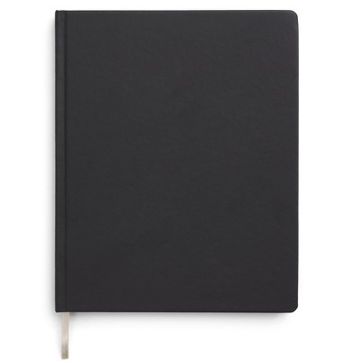 TRU RED Large Hard Cover Ruled Journal Black TR54768