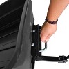 Vynxaria Folding Garden Dump Truck - Durable Steel Frame with Pneumatic Tires for Easy Transport - 4 of 4