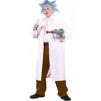 HMS Rick and Morty Collectibles | Rick Sanchez Wig and Eyebrow | Adult Costume Set