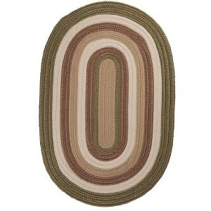 Colonial Mills Brooklyn Braided Rug, 2x12, Moss - 1 of 1