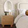 TOV Furniture Miles Natural Rubberwood Nightstand - 2 of 4