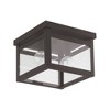 Livex Lighting Milford 2 - Light Flush Mount in  Bronze - 4 of 4
