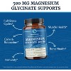 Magnesium Glycinate 500mg Supplement, High Absorption Formula for Sleep, Calm, Muscle Relaxation, Heart, Bone & Nerve Support, Nobi Nutrition - 2 of 4