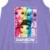 - Rainbow High - Rainbow Sparkle Box Graphic Sleeveless Aline Dress - 2 of 3