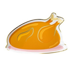 Jollity & Co. - Turkey Dinner Plates - Pack of 8 Paper Plates - 1 of 2