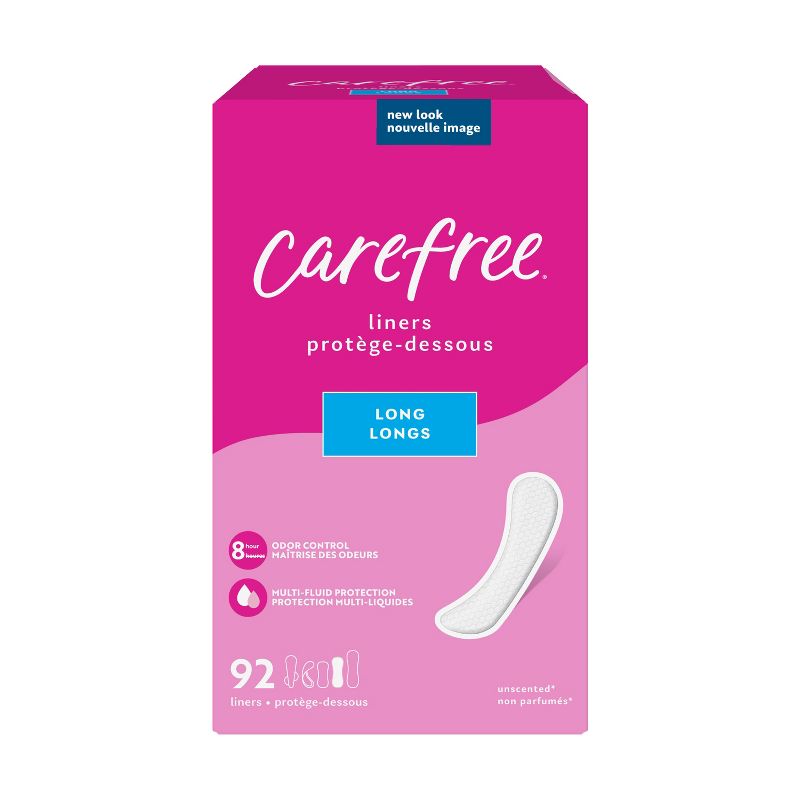 Carefree Unwrapped Unscented Panty Liners, 1 of 13