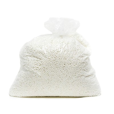 Antistatic Expanded Polystyrene Bean Bag Refill 3.5 Cubic Feet White - Gold Medal Bean Bags
