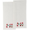 The Lakeside Collection Gnome Christmas Collection - Set of 2 Kiitchen Towels - 4 of 4