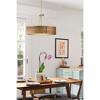 Urban Ambiance Luxury Modern Rustic Indoor Pendant,  13-3/8''H x 16-1/4"W x 19''D,  Soft Gold Finish, UHP5034 - 2 of 4